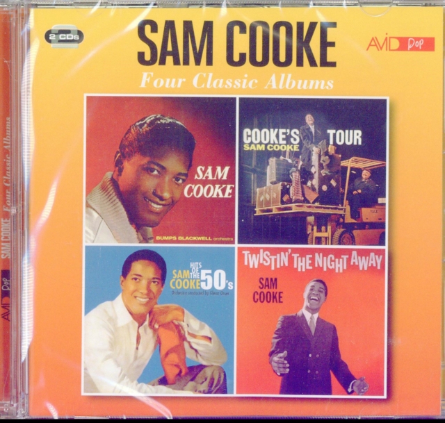 4 CLASSIC ALBUMS: SAM COOKE / COOKE'S TOUR / HITS OF THE 50S / TWISTIN THE NIGHT AWAY