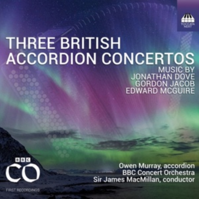 BBC CONCERT ORCH/MAC - THREE BRITISH ACCORDION CTO - cd image 1