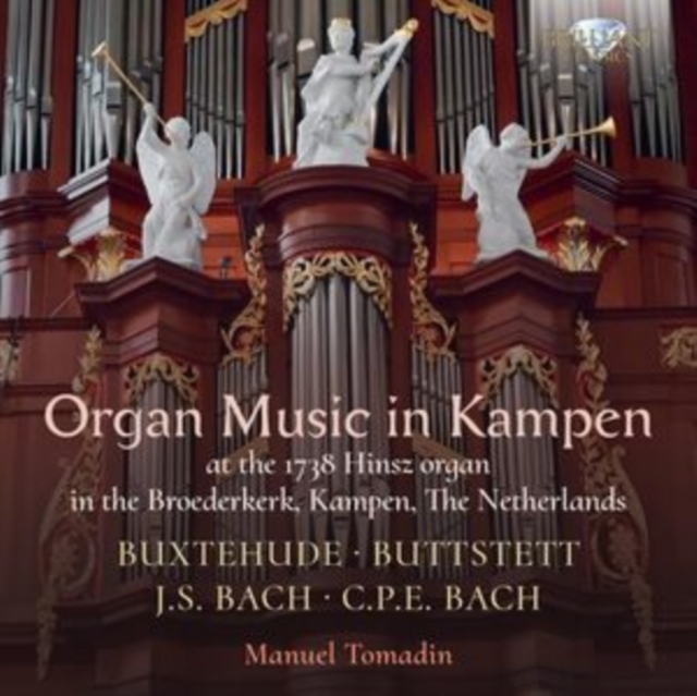 MANUEL TOMADIN - ORGAN MUSIC IN KAMPEN BUXTEHU - cd image 1