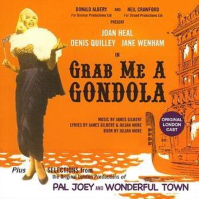 ORIGINAL LONDON CAST - GRAB ME A GONDOLA  PAL JOEY - cd image 1