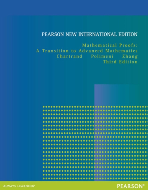 Ping Zhang - Mathematical Proofs: Pearson New International Edition : image 1