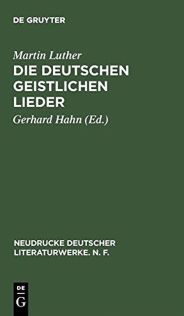 Die deutschen geistlichen Lieder