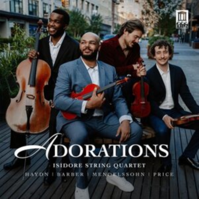 ISIDORE STRING QUART - ADORATIONS - cd image 1