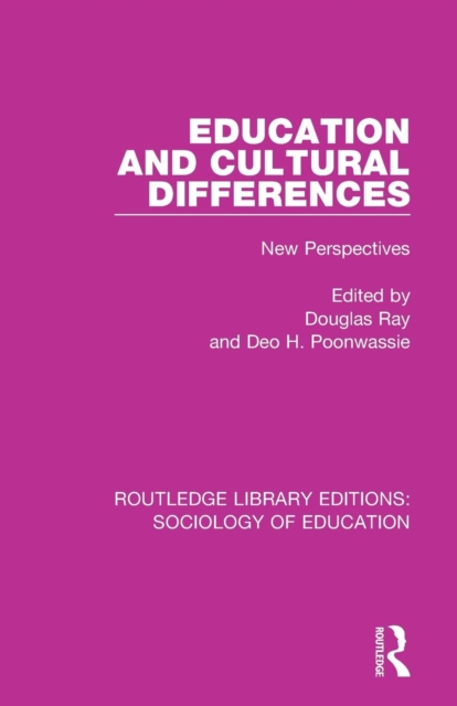 Education and Cultural Differences: New Perspectives