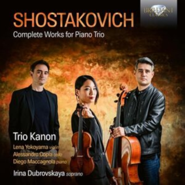 TRIO KANON/LENA YOKO - SHOSTAKOVICH COMPLETE WORKS F - cd image 1