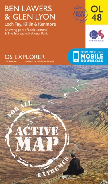 Ben Lawers & Glen Lyon, Loch Tay, Killin & Kenmore : OL 48