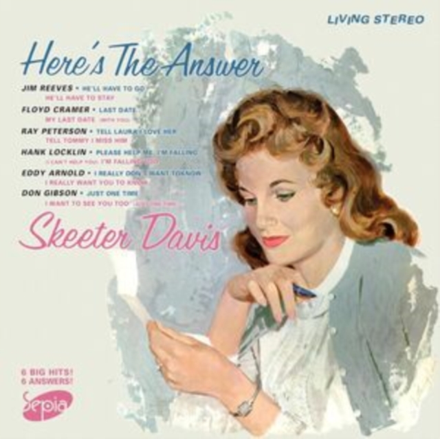 SKEETER DAVIS - HERES THE ANSWER - Vinyl Record lp image 1