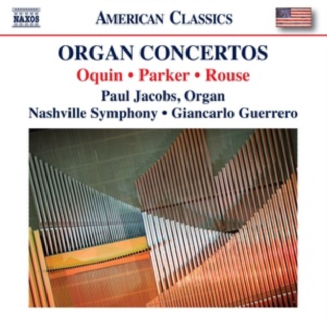 JACOBS/NASHVILLE SYM - OQUIN/PARKER - ORGAN CONCERTOS - CD