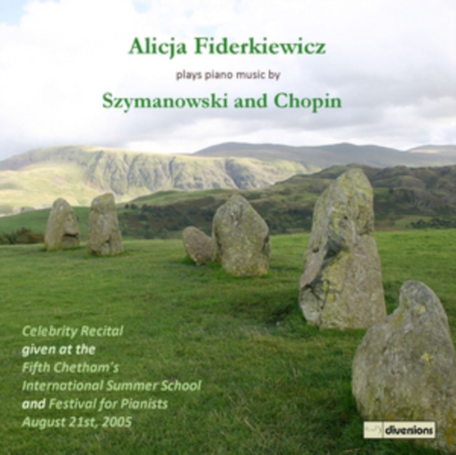 ALICJA FIDERKIEWICZ - CELEBRITY RECITAL - CD image 1