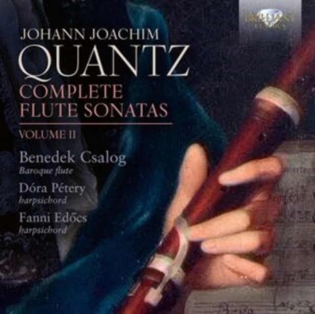 BENEDEK CSALOG/DORA - QUANTZ COMPLETE FLUTE SONATAS - cd image 1