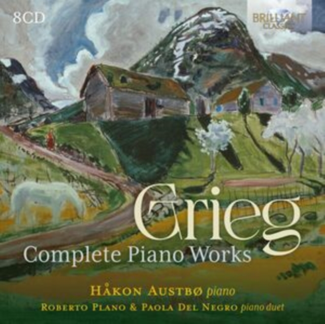HAKON AUSTBO/ROBERTO - GRIEG COMPLETE PIANO WORKS - cd image 1