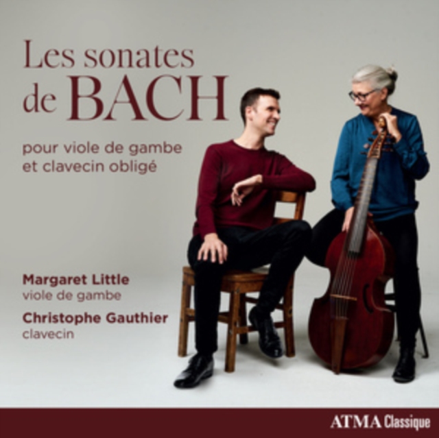 LITTLE/GAUTHIER - BACH - SONATAS VIOLA DE GAMBA - cd image 1