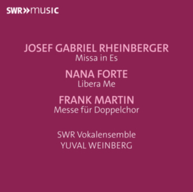 SWR VOKALENSEMBLE/WE - RHEINBERGER - MISSA IN ES - cd image 1