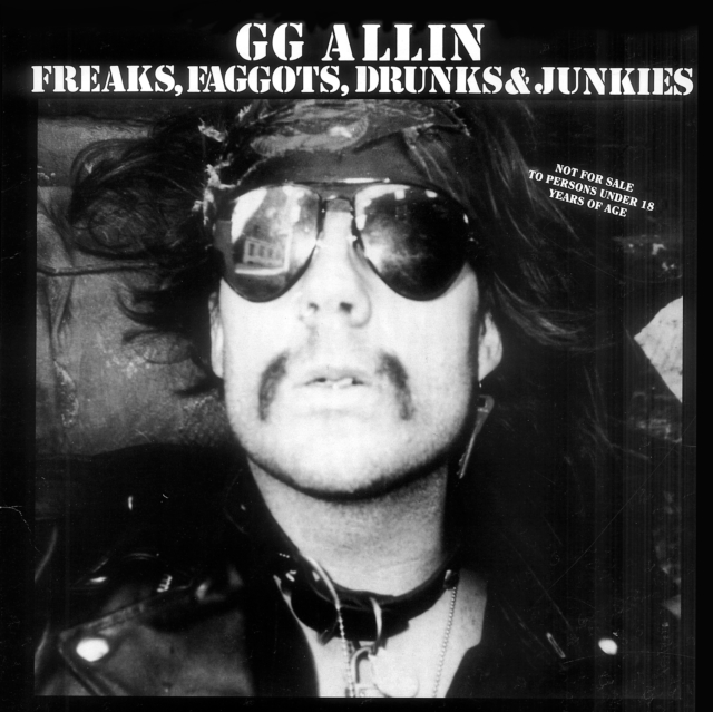 GG ALLIN - FREAKS, FAGGOTS, DRUNKS AND JUNKIES (SHIT VINYL VARIANT) - LP (PREORDER RELEASE DATE 14/10/22)