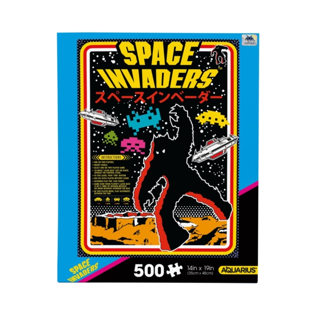 Space Invaders 500 Piece Jigsaw Puzzle