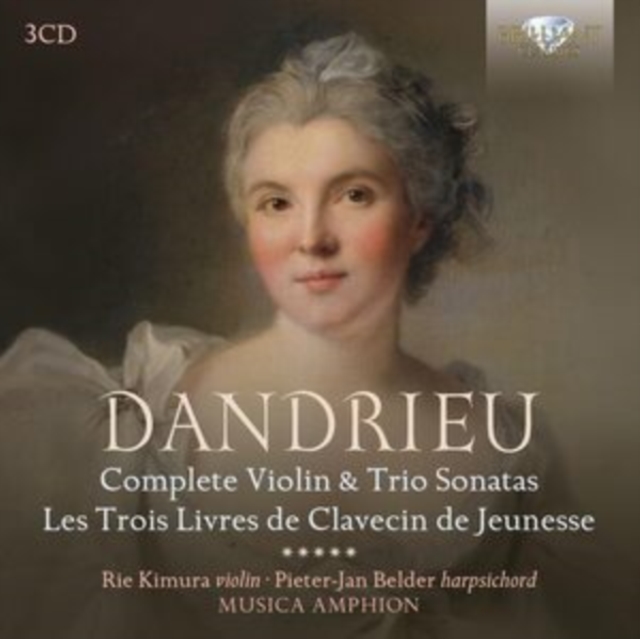 RIE KIMURA/PIETER-JA - DANDRIEU COMPLETE VIOLIN & TR - Preorder - CD image 1