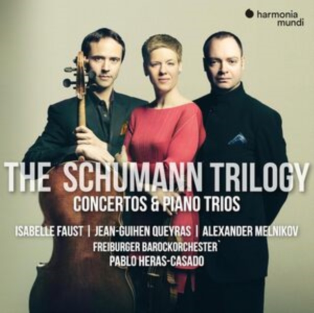 THE SCHUMANN TRILOGY. COMPLETE CONCERTOS & PIA