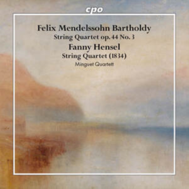 MINGUET QUARTET - MENDELSSOHN - SQ OP 44 NO 3 - cd image 1