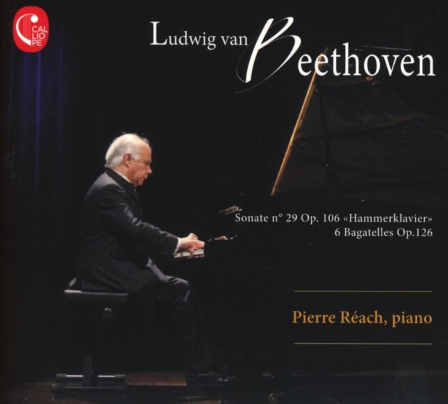 PIERRE REACH - BEETHOVEN PIANO SONATA NO. 29 - CD image 1