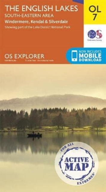 The English Lakes South-Eastern Area : Windermere, Kendal & Silverdale : OL 7