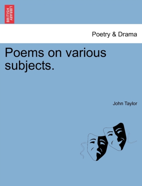 Poems on various subjects.