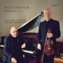 LEAPER/LENEHAN - BEETHOVEN - SONATAS 4-5 - cd image 1