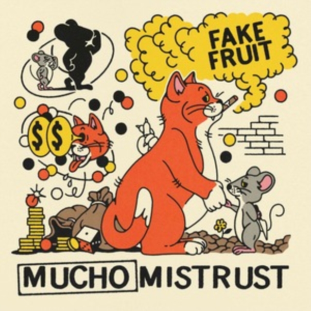 FAKE FRUIT - MUCHO MISTRUST (CUTIES ORANGE VINYL) - Vinyl Record image 1