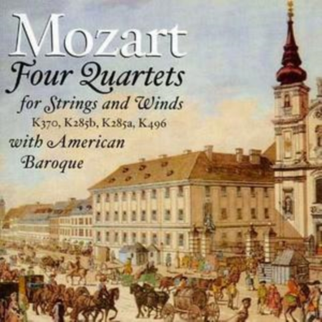 Wolfgang Amadeus Moz - Four Quartets For String And Winds - CD image 1