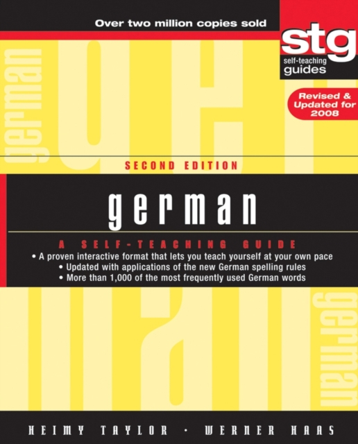 German : A Self-Teaching Guide