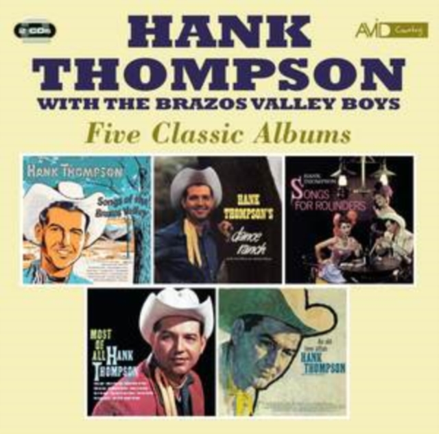 HANK THOMPSON - Five Classic Albums - CD image 1