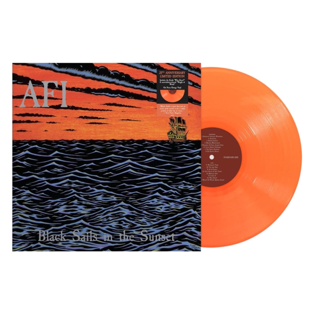 AFI - Black Sails In - 1LP, neon orange vinyl  RELEASE DATE 19/07/24 (T image 1