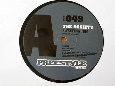 Society - Sweeping Tom / God Speed - Vinyl Record 12" image 1