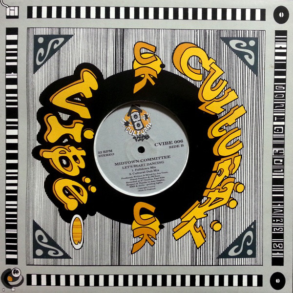 Midtown Committee - Let's Start Dancing - Used Vinyl Record 12" image 1