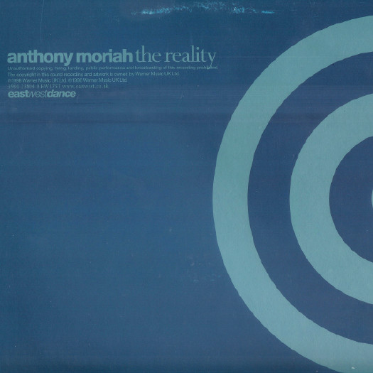 Anthony Moriah - Reality - Used Vinyl Record 12" image 1