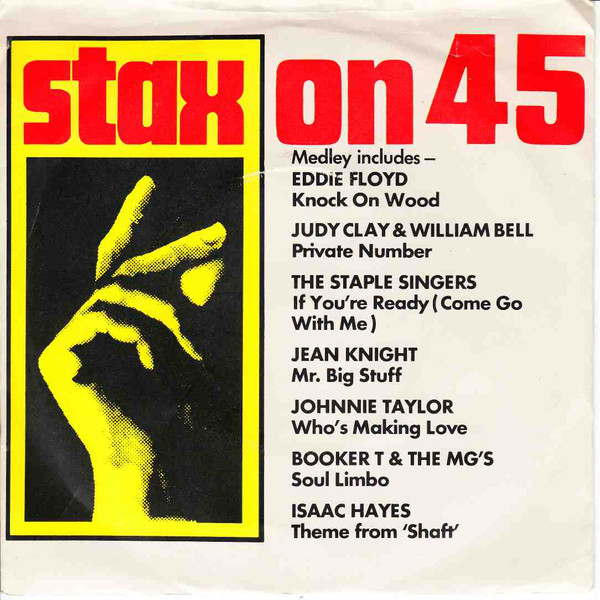 Various - Stax On 45 (Medley) - Used Vinyl Record 7" image 1