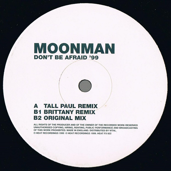 Moonman - Don't Be Afraid '99 - Used Vinyl Record 12" image 1