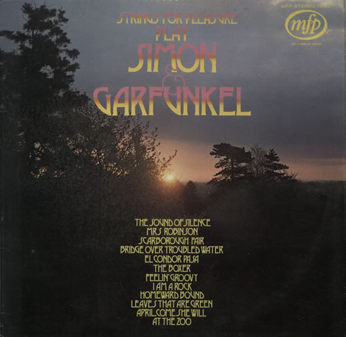 Strings For Pleasure - Play Simon & Garfunkel - Used Vinyl Record image 1