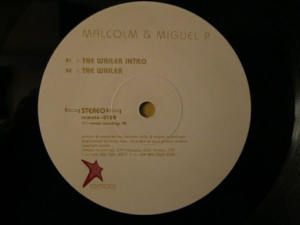 Malcolm Duffy - Wailer - Used Vinyl Record 12" image 1