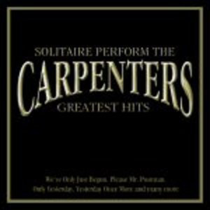 Solitaire - Perform The Carpenters Greatest Hits - Used CD image 1