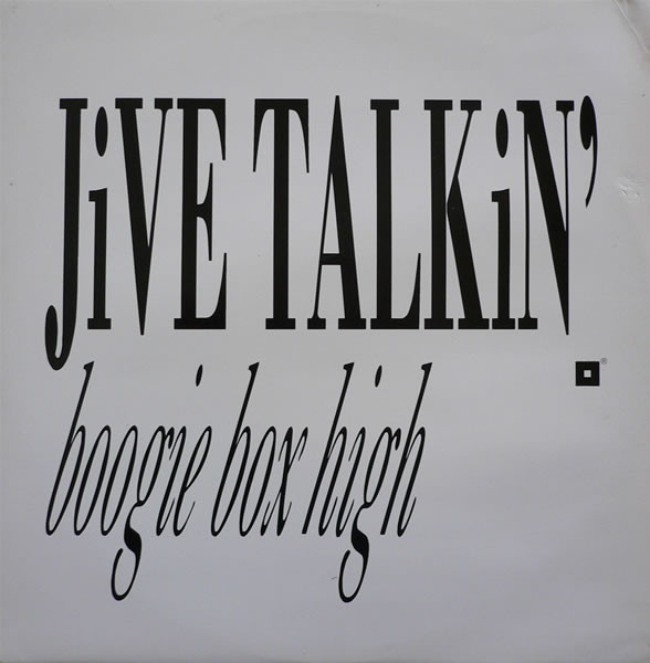 Boogie Box High - Jive Talkin' - Used Vinyl Record 12" image 1