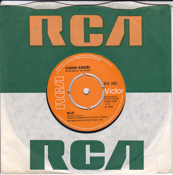 Clodagh Rodgers - Biljo - Used Vinyl Record 7" image 1