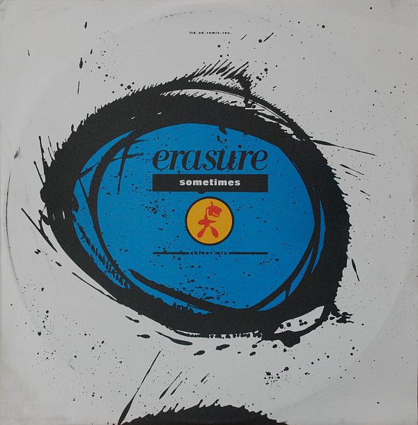 Erasure - Sometimes (Shiver Mix) - Used Vinyl Record 12" image 1