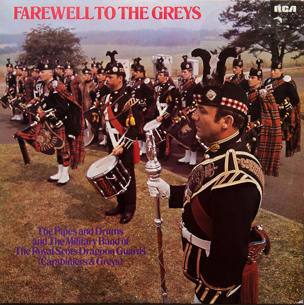 Pipes And Drums Of T - Farewell To The Greys - Used Vinyl Record image 1