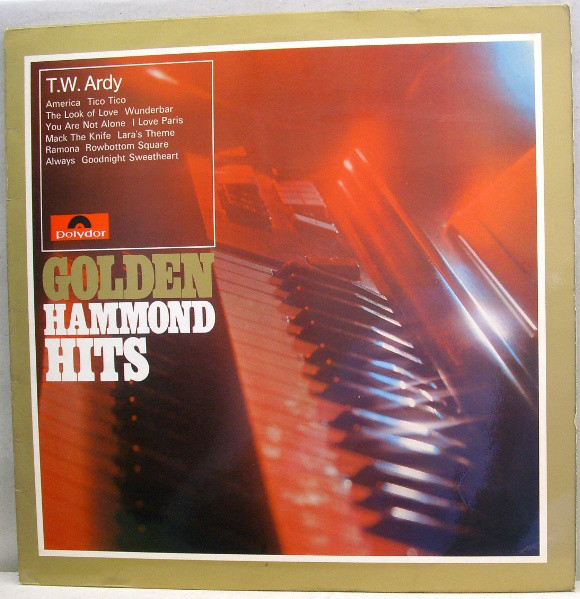 T.W. Ardy - Golden Hammond Hits - Used Vinyl Record image 1