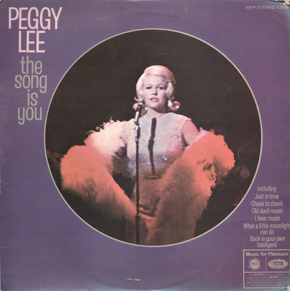 Peggy Lee - Song Is You - Used Vinyl Record image 1