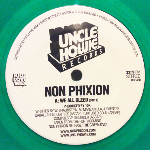 Non Phixion - We All Bleed - Vinyl Record 7" image 1