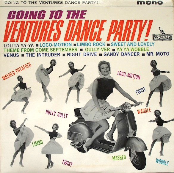 Ventures - Going To Dance Party! - Used Vinyl Record image 1