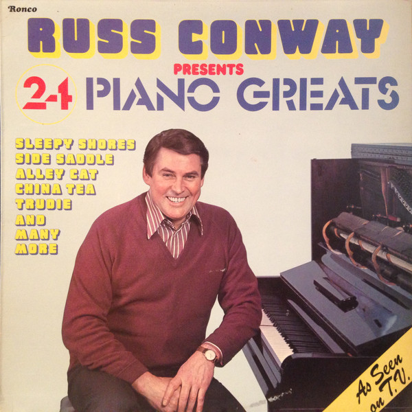 Russ Conway - 24 Piano Greats - Used Vinyl Record image 1