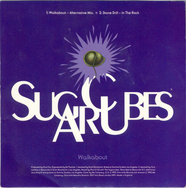 Sugarcubes - Walkabout - Used Vinyl Record 7" image 1