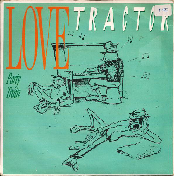 Love Tractor - Party Train - Used Vinyl Record 7" image 1